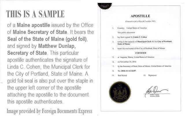 apostille main foreign documents express